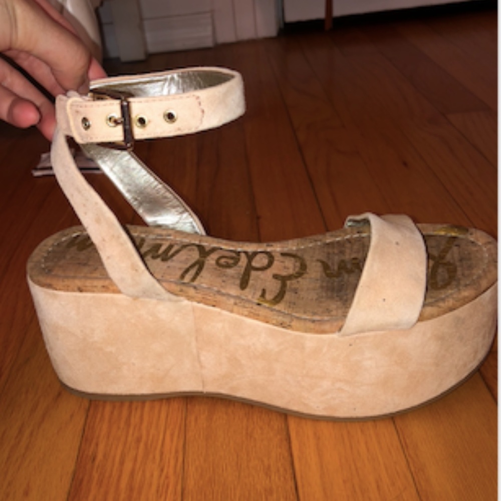 Sam Edelman Nude Flatforms